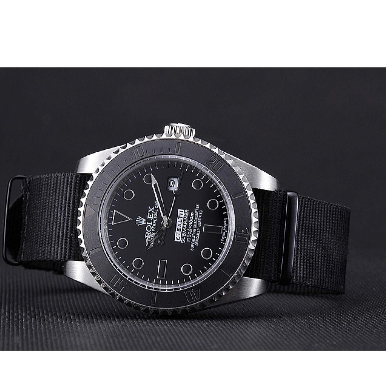 Aaa replica watch Submariner Black Rolex Stealth 621988 0611